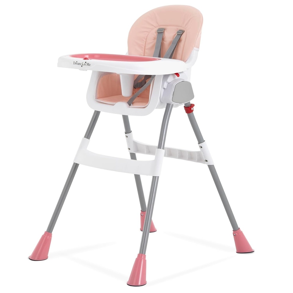 image:imageDream On Me TableTalk 2in1 Convertible High Chair 5Point Harness PinkPink