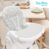 Dream On Me Fisher Price Tiny Bites Baby & Toddler Highchair – Cloud Grey, One-Click Folding, 7 Adjustable Height Levels, 2 Recline Positions, Removable Dishwasher-Safe Tray, Space-Saving(Cloud Grey)
