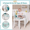 Dream On Me Munch N Go Booster Seat for Babies 6–36 Months, 3-in-1 Feeding, Floor & Table Seat, Adjustable 4 Heights, Lightweight Portable Design, 3-Point Safety Harness, Easy to Fold & Carry- Mint(Mint)